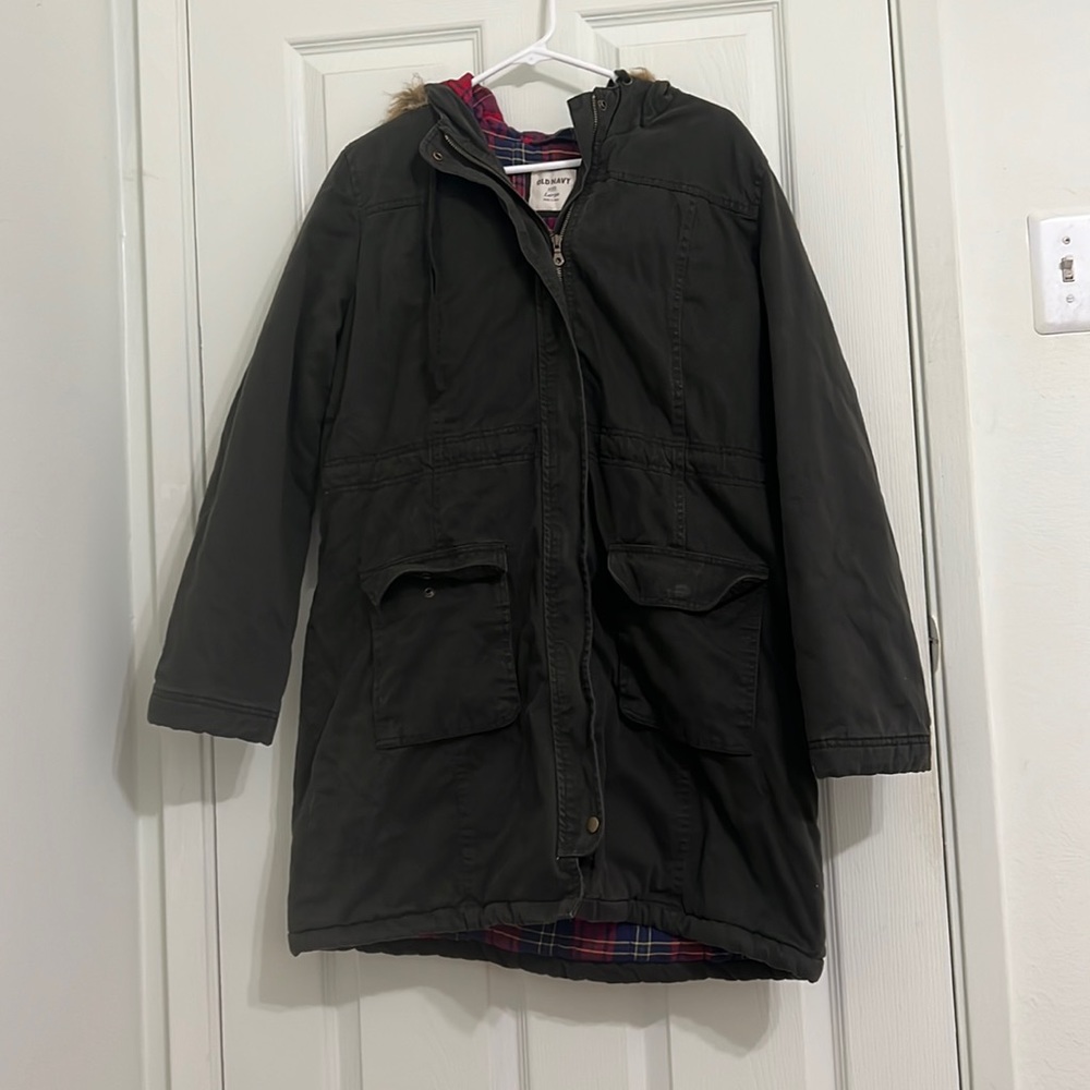 Old Navy Navy Green Winter Coat